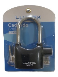 CADEADO ANTI FURTO BICICLETA LUATEK  LK-BL17