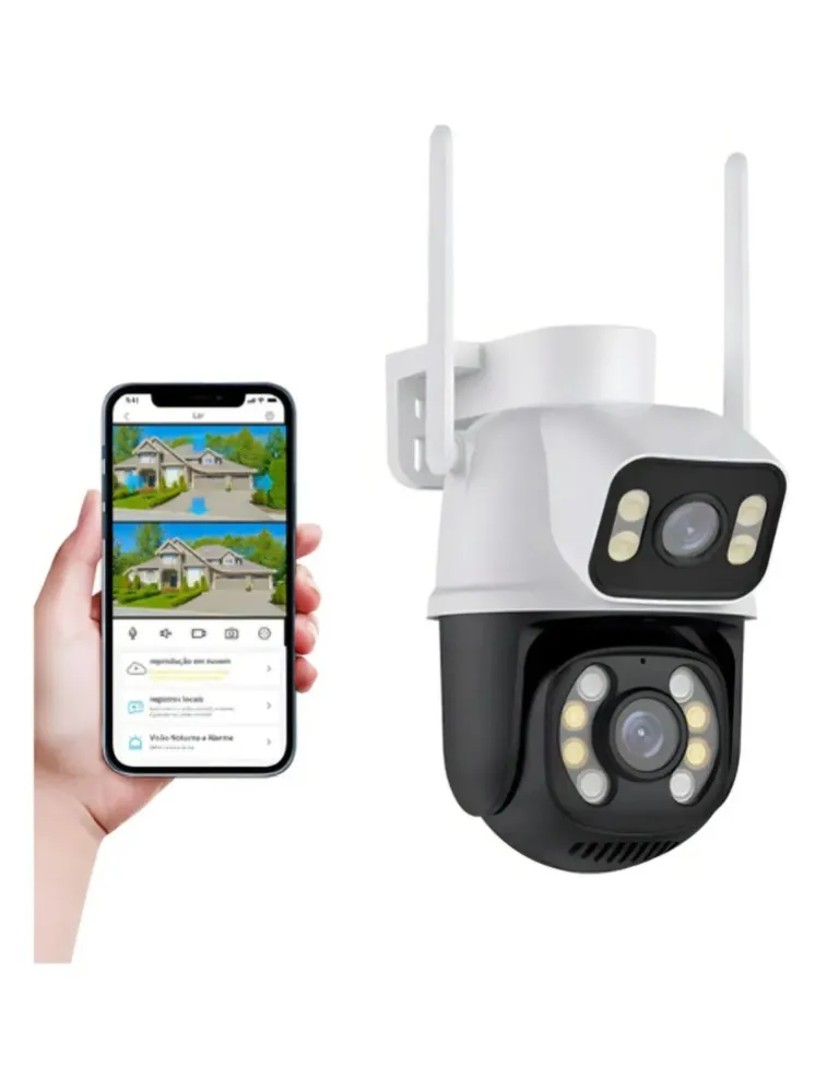 CÂMERA DE SEGURAÇA IP WIFI INTELIGENTE B-MAX BM-IP173