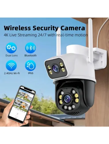 CÂMERA DE SEGURAÇA IP WIFI INTELIGENTE B-MAX BM-IP173
