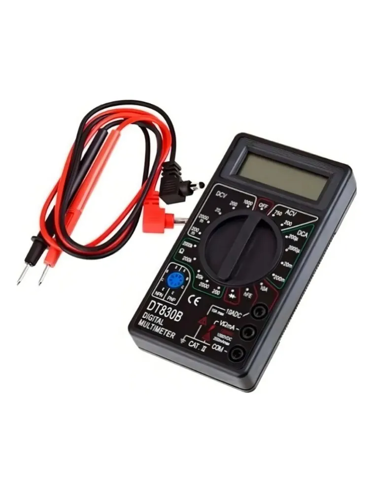 MULTIMETRO DIGITAL MXT DT830B PRETO