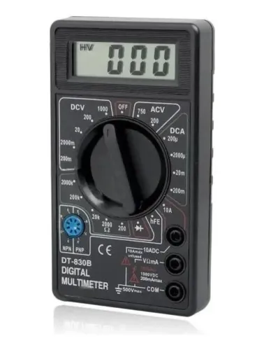 MULTIMETRO DIGITAL MXT DT830B PRETO