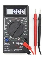 MULTIMETRO DIGITAL MXT DT830B PRETO