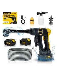 LAVADORA DE ALTA PRESSÃO PROFISSIONAL RECARREGÁVEL PORTÁTIL BOMVINK BOM-7006