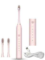 ESCOVA DE DENTES ELÉTRICA PARA ADULTOS TOOTHBRUSH ROSA