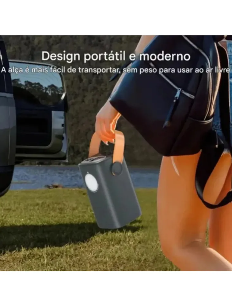 POWER BANK 60000 MAH CARREGADOR PORTATIL TURBO RAPIDO ELETRO MEX EL-2985