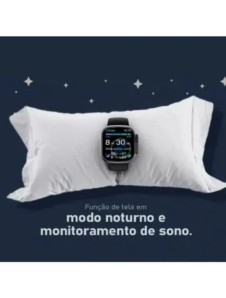 RELOGIO SMARTWATCH REVENGER RG-W61 TELA 49MM FUNÇÕES SAÚDE 3 PULSEIRAS