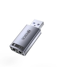 ADAPTADOR DE ÁUDIO 3,5 MM AUDIOSPLIT TIPO C MODELO AD-258C