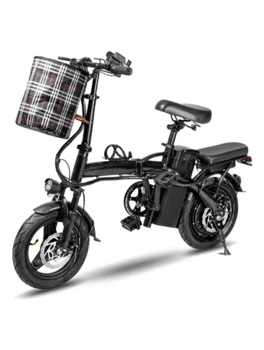 BICICLETA SCOOTER ELÉTRICA  STARMEGA W8 -400W DOBRÁVEL