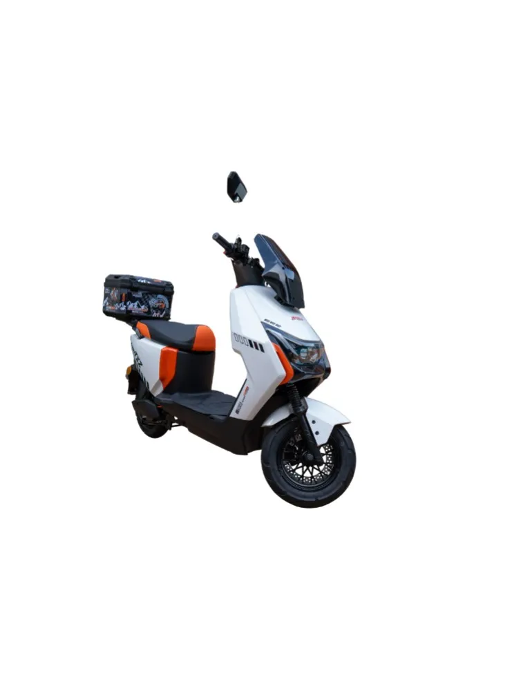 BICICLETA ELÉTRICA SCOOTER BIVOLT FOREVER P9 1000W  AUTOPROPELIDO BRANCA