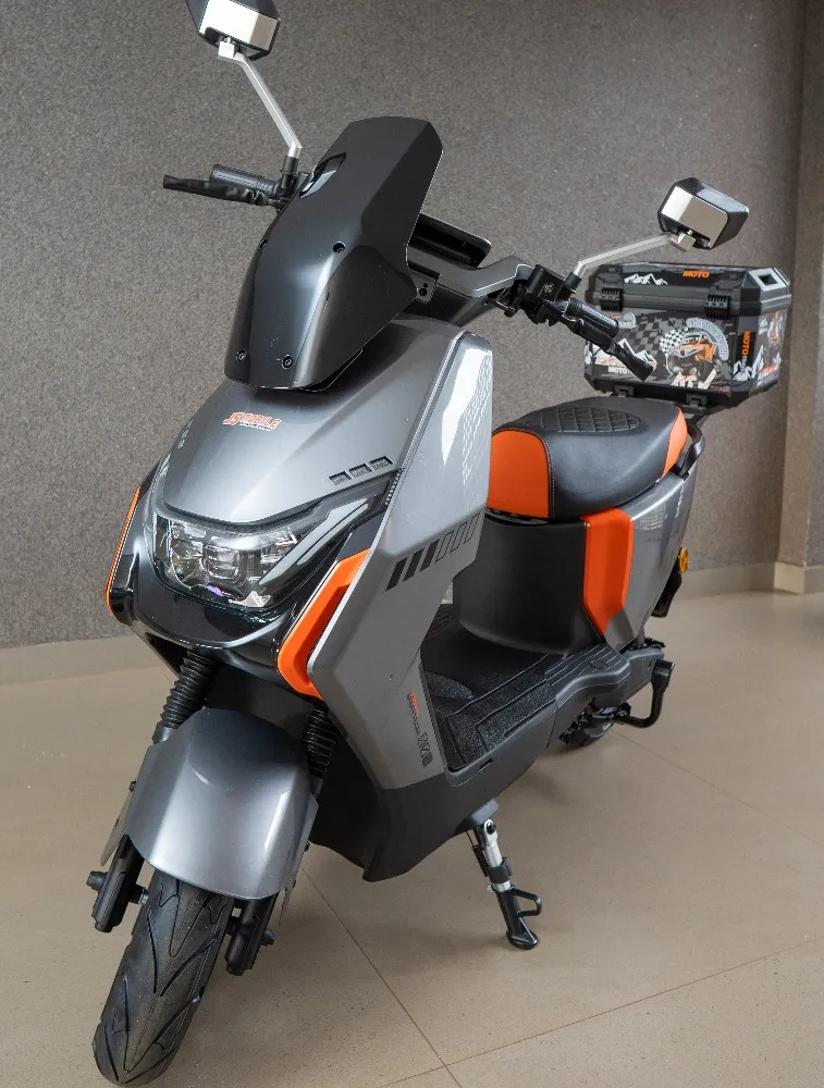 BICICLETA ELÉTRICA SCOOTER BIVOLT FOREVER P9 1000W AUTOPROPELIDO CINZA