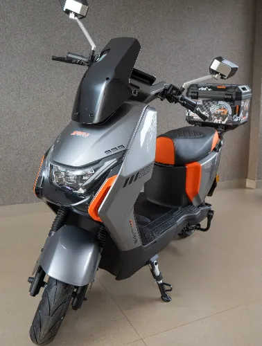 BICICLETA ELÉTRICA SCOOTER BIVOLT FOREVER P9 1000W AUTOPROPELIDO CINZA