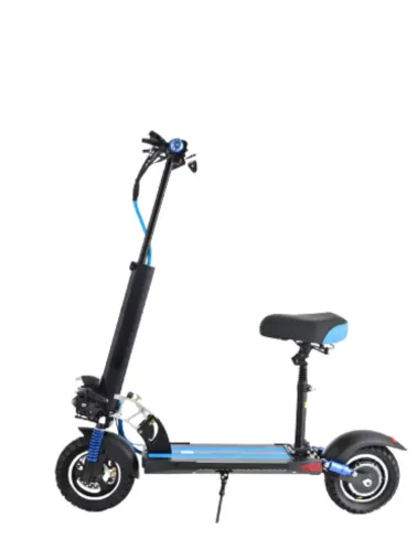 PATINETE ELÉTRICO SCOOTER COM BANCO STARMEGA ST-743 MOTOR 500W 32KM/H AZUL
