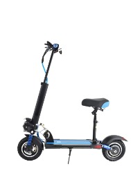 PATINETE ELÉTRICO SCOOTER COM BANCO STARMEGA ST-743 MOTOR 500W 32KM/H AZUL