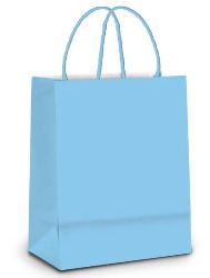 SACOLA COLOR  14.5 X 8,0 X 16,0 AZUL CL