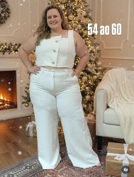 Conjunto Branco Paulinha