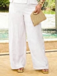 Calça branca alfaiataria