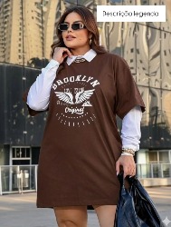 Camisão Brooklyn Marrom