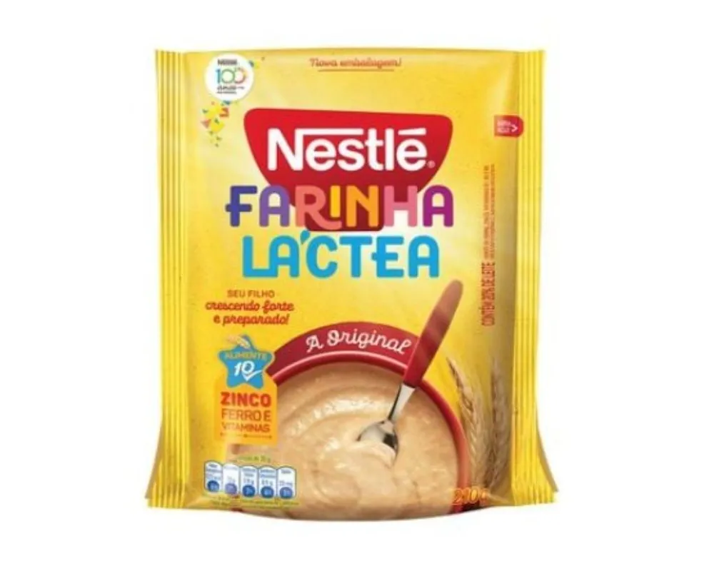 Farinha Láctea Nestlé Original pacote com 210g 