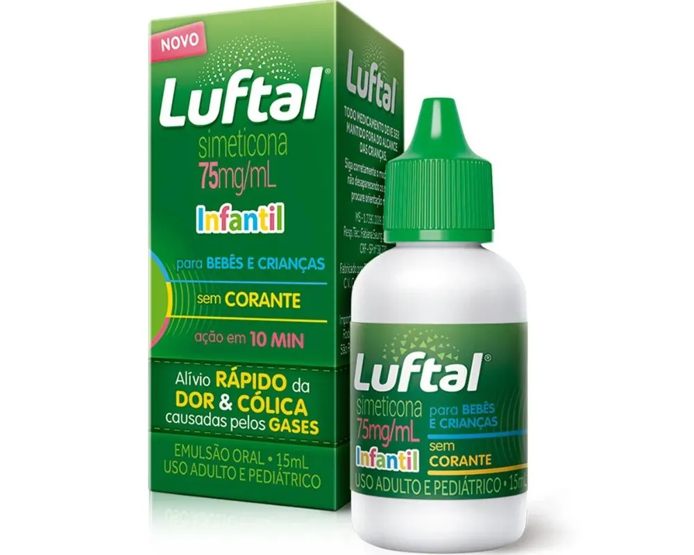 LUFTAL 75MG/ML GTS INF 15ML