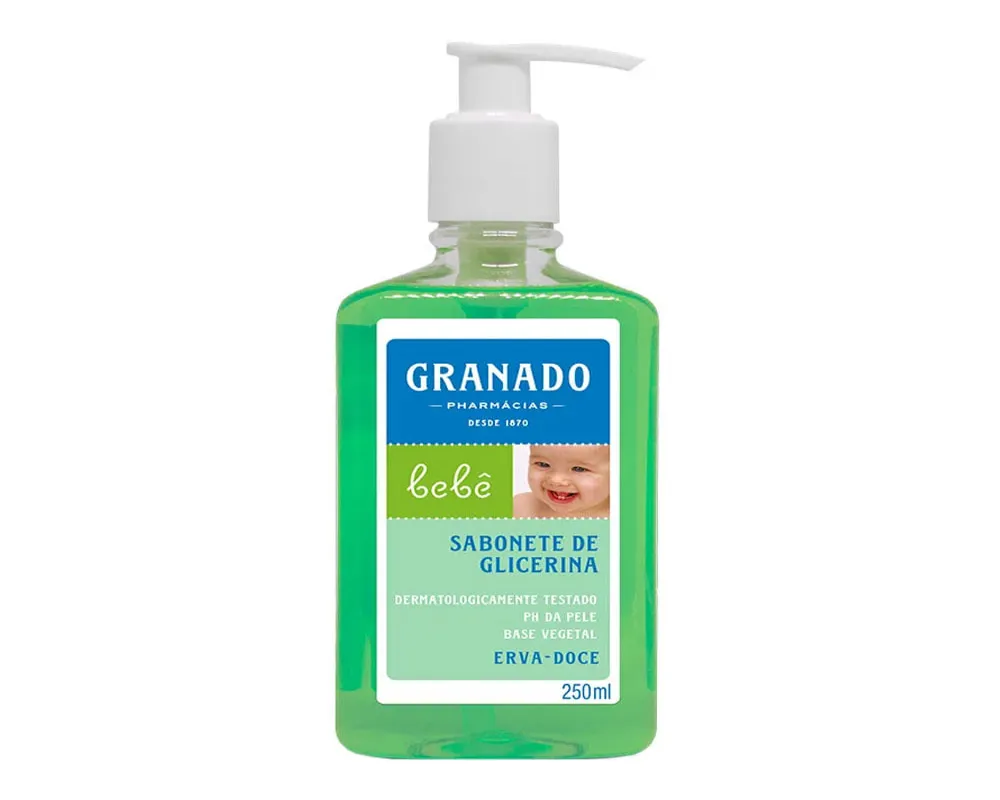 Sabonete Líquido Granado Bebê Erva Doce 250ml
