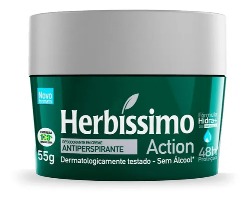 DESODORANTE HERBISSIMO CREME ACTION 55G