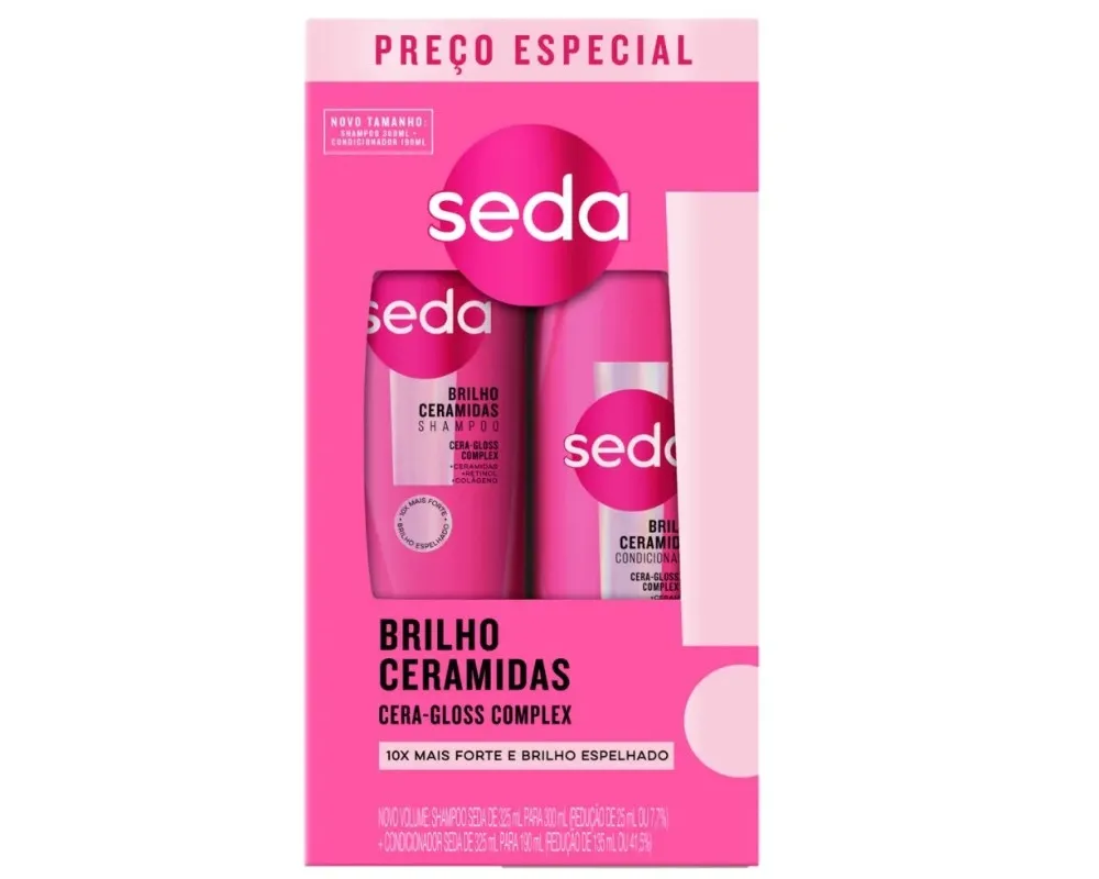 KIT SEDA SHAMPOO+CONDICIONADOR CER 2UN