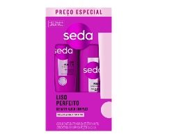 KIT SEDA SHAMPOO+CONDICIONADOR LISO PERF 2UN