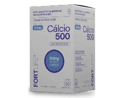 CALCIO 500MG 60CP FORTLIFE 60 COMP