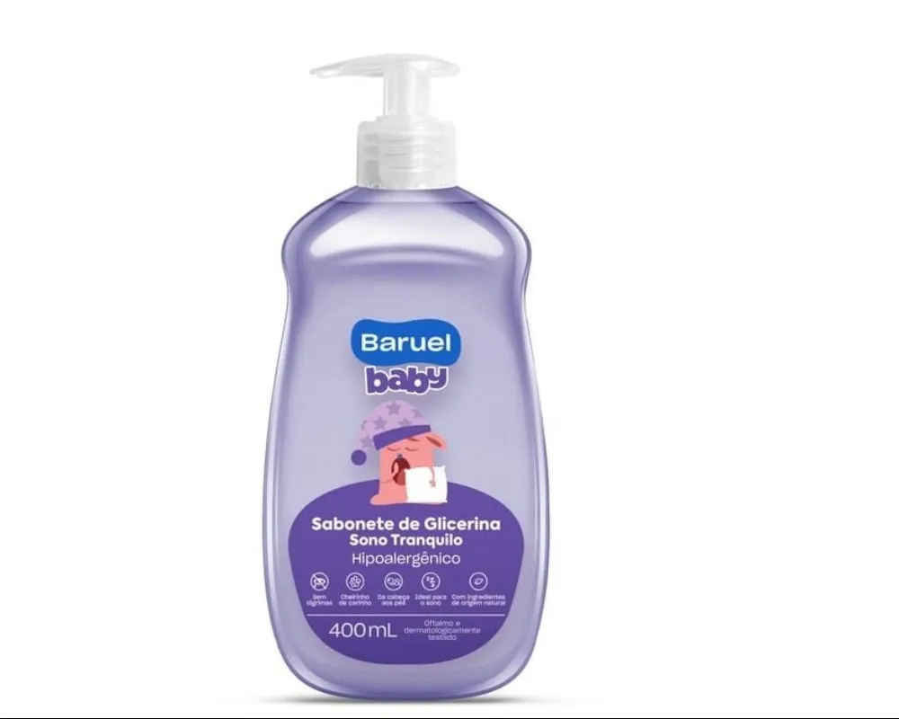 SABONETE LIQ BARUEL SONO TRANQUILO 400ML