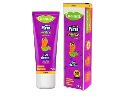 GEL DENTAL CARMED FINI MINHOCAS 70G