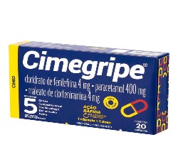 Antigripal Cimegripe 20 Cápsulas
