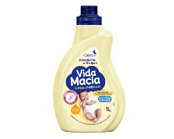 AMACIANTE DE ROUPA GLICERINA & CAMOMILA VIDA MACIA FRASCO 1L