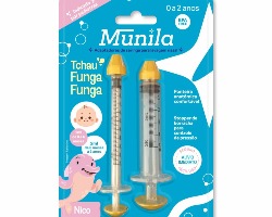 SERINGA MUNILA LAVAGEM NASAL 0 a 2 anos  2UN
