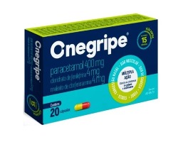 ONEGRIPE 400MG+4MG+4MG 20CAP