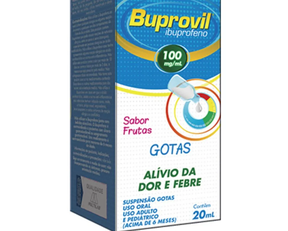 BUPROVIL 100MG/ML GTS 20ML