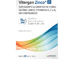 VITERGAN ZINCO D 30CP REV