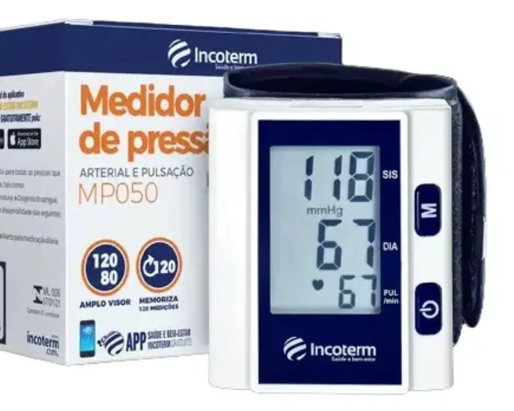 APARELHO MEDIDOR DE PRESSAO INCOTERM DIG PUL 1U