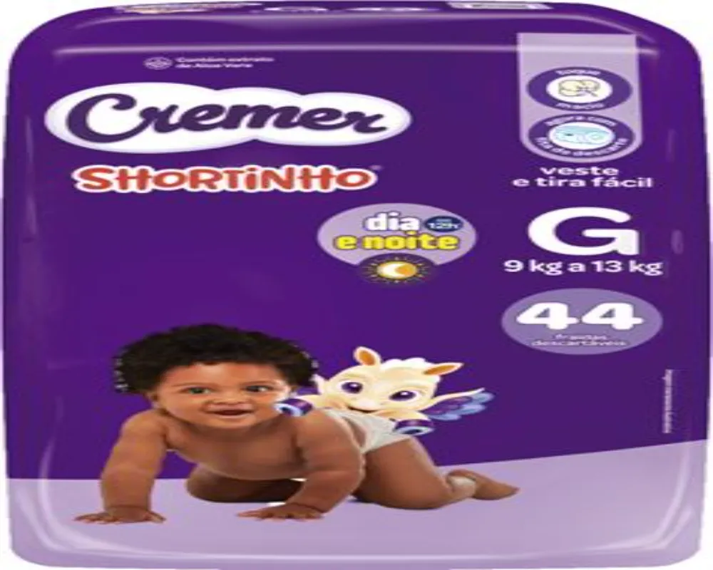 FRALDA CALÇA CREMER HIPER G COM 44 UNIDADES