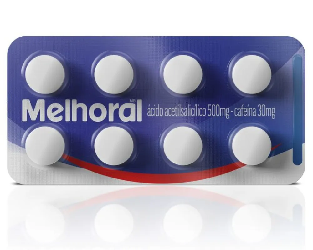 MELHORAL 500MG AD ENV 8CP