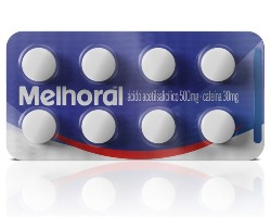 MELHORAL 500MG AD ENV 8CP