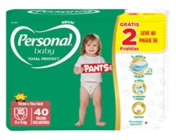 FRALDA PERSONAL PANTS TOT XG 40UN