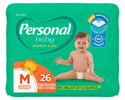 FRALDA PERSONAL PROT JUMBO M 26UN