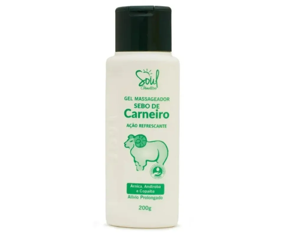 GEL MASSAGEADOR SEBO CARNEIRO 200G