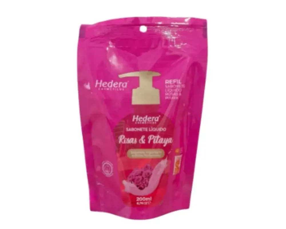 SABONETE LIQUIDO HEDERA ROSAS/PITAYA REF 200ML