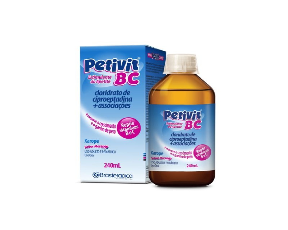 Petivit Bc Xarope Frasco Com 240ml