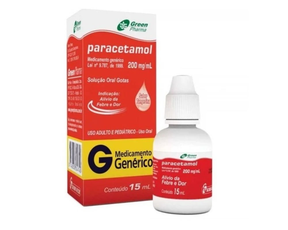 PARACETAMOL 200MG/ML GTS 15ML