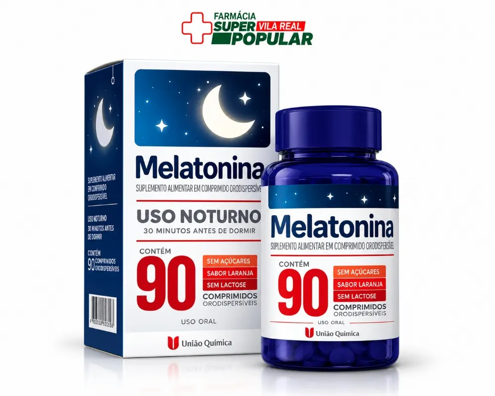 MELATONINA 0,21MG 90CP OROD