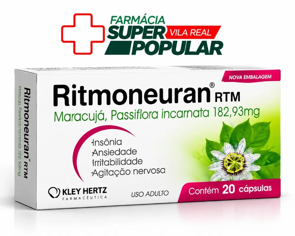 RITMONEURAN RTM 182,93MG 20CAP