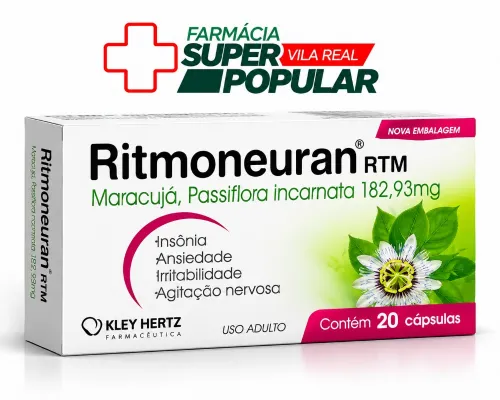 RITMONEURAN RTM 182,93MG 20CAP