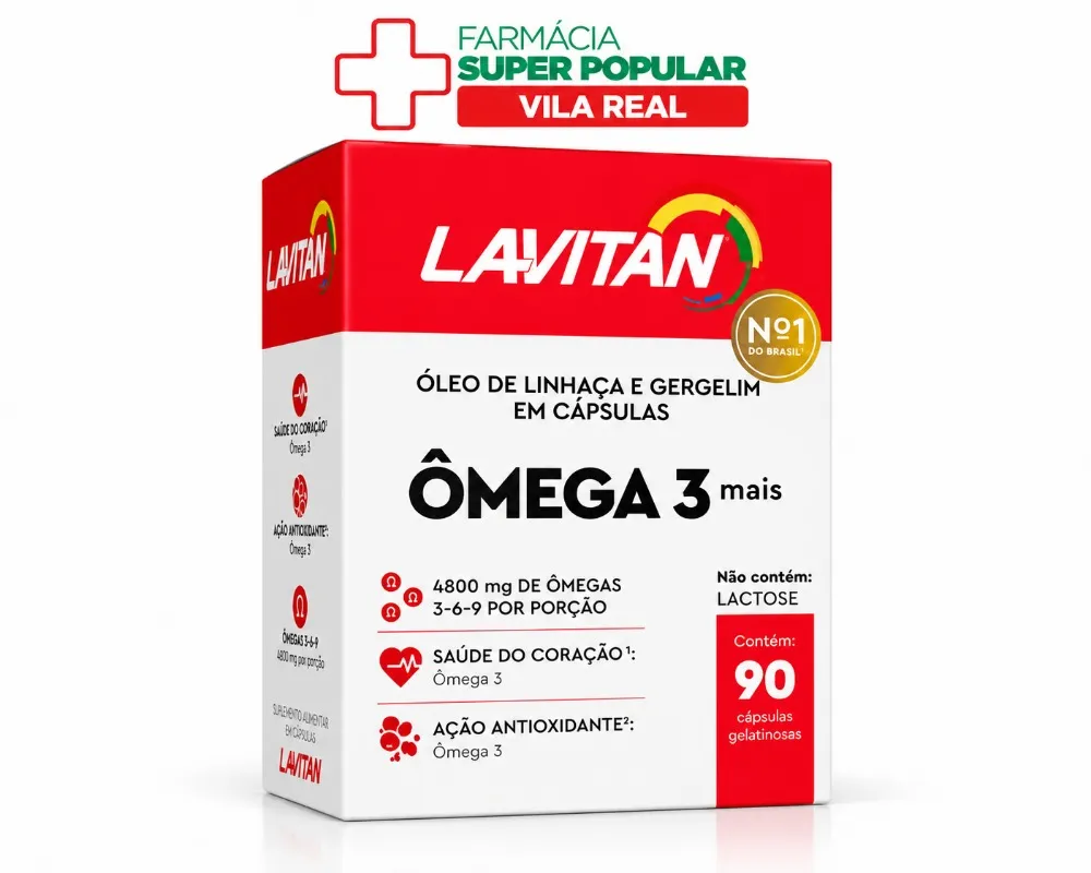 LAVITAN OMEGA 3 MAIS 90CAP